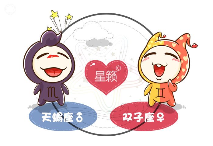 天蝎座和双子座匹配指数