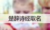 楚辞诗经取名