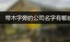 带木字旁的公司名字有哪些