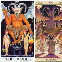 塔罗大[15]魔鬼的逆命运和财富分析