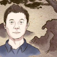 男人的男人的脸眉毛