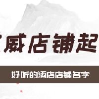 好听的酒店店铺名字