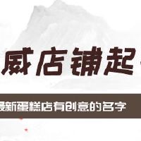 最新蛋糕店有创意的名字