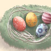 复活节起源和传奇的重生和希望